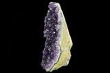 Dark Purple, Amethyst Crystal Cluster - Uruguay #123797-1